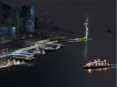 Future Western Harbourfront  (night time)